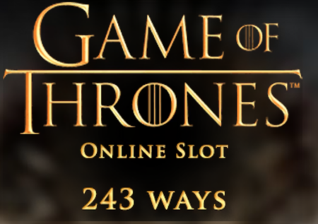 Game of Thrones 243 Ways Slot